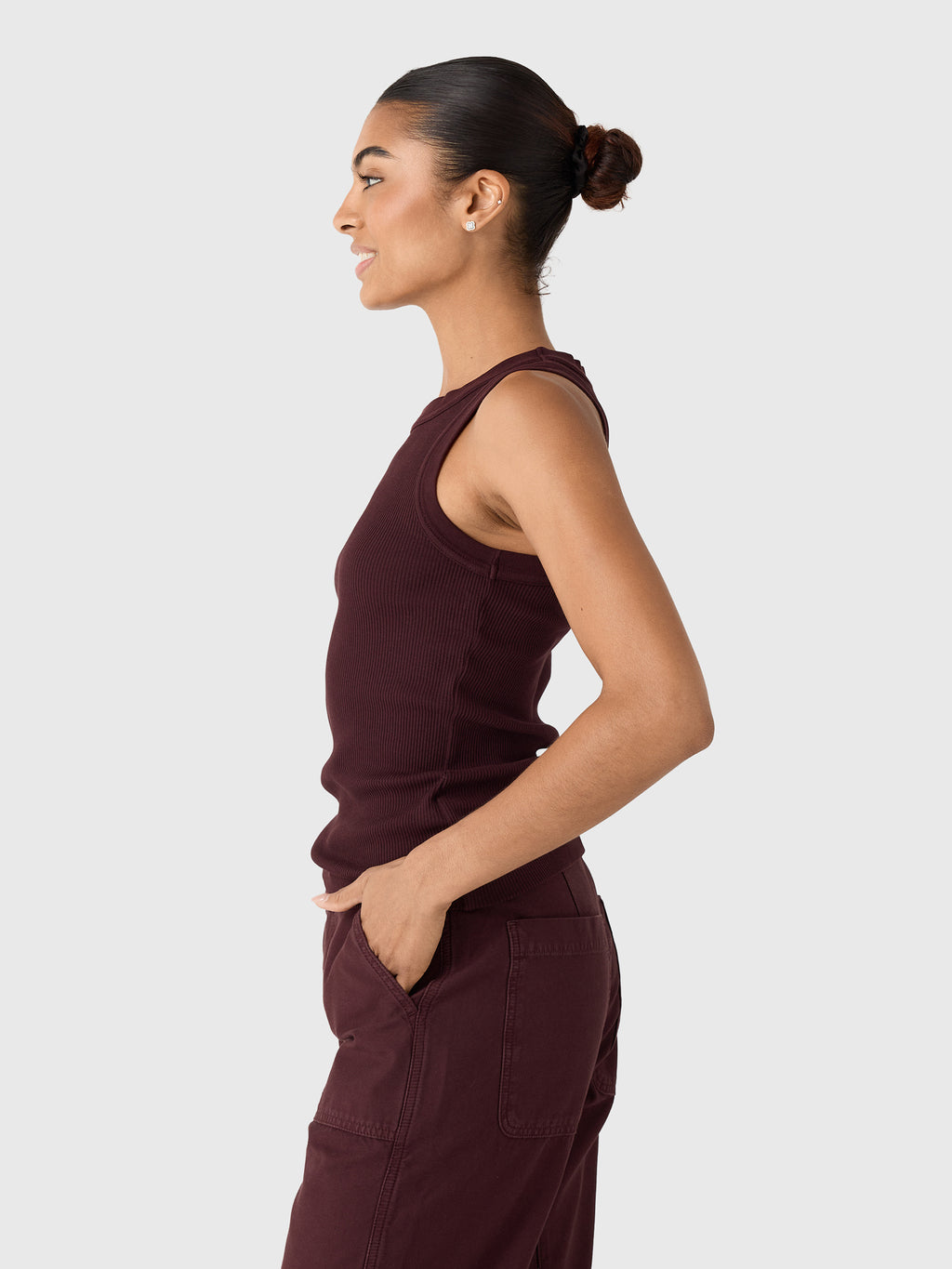 Citizens Of Humanity Women's Isabel Rib Tank - Saint Bernard
