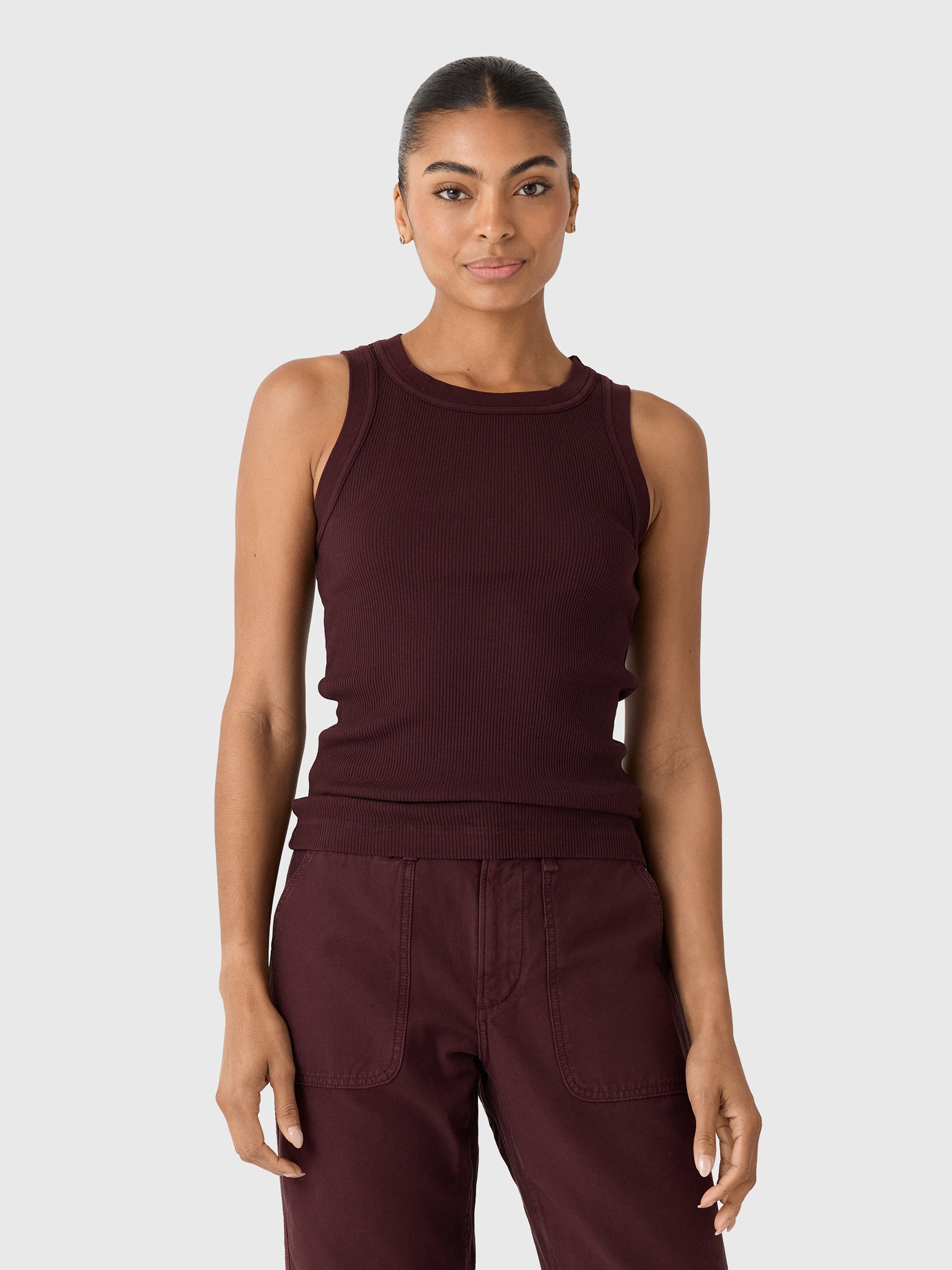 Citizens Of Humanity Women's Isabel Rib Tank - Saint Bernard