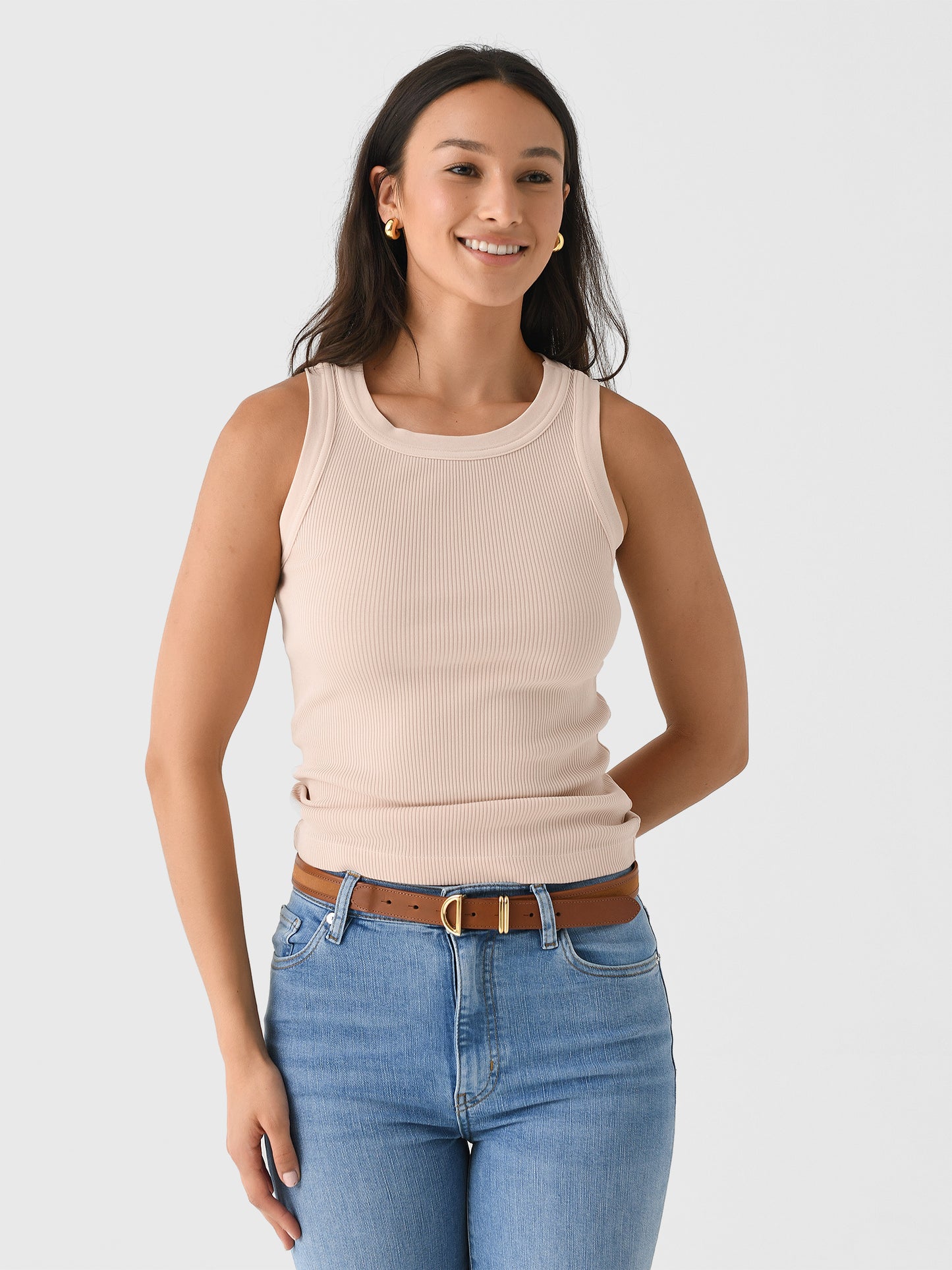 Citizens Of Humanity Women's Isabel Rib Tank - Saint Bernard