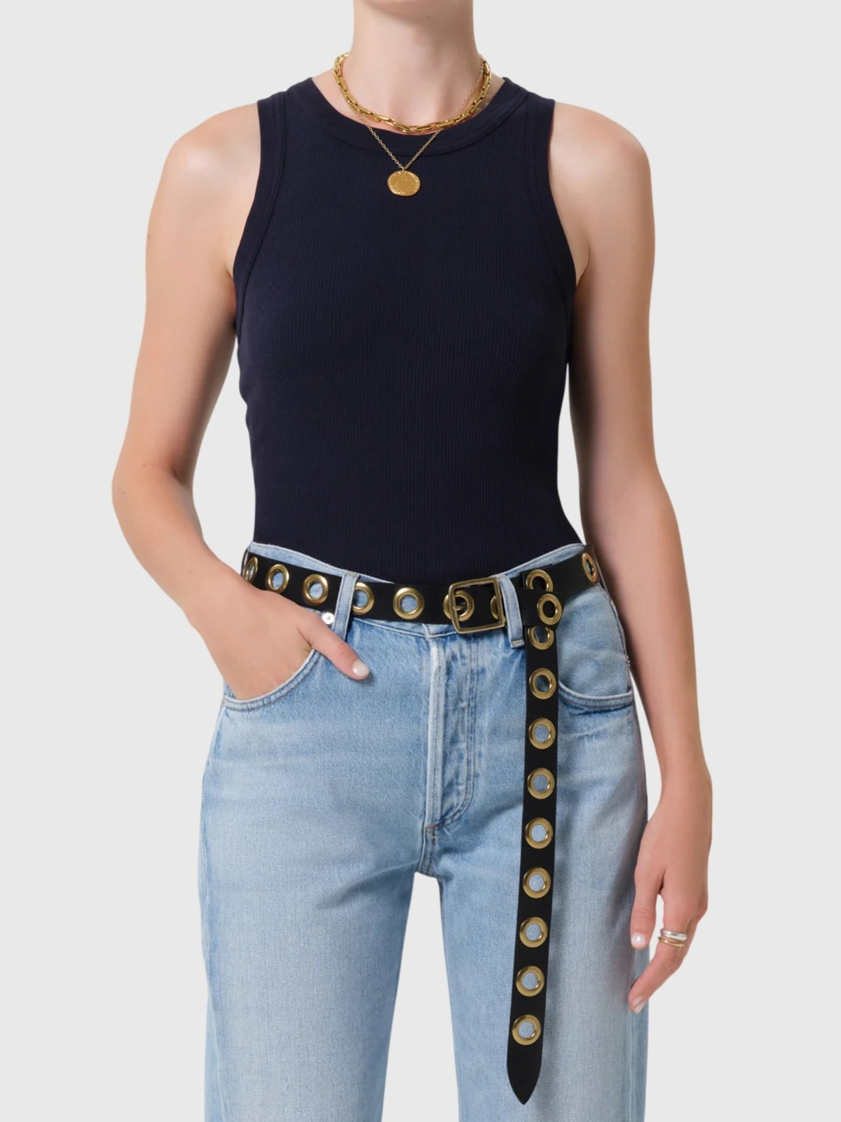 Citizens Of Humanity Women's Isabel Rib Tank - Saint Bernard
