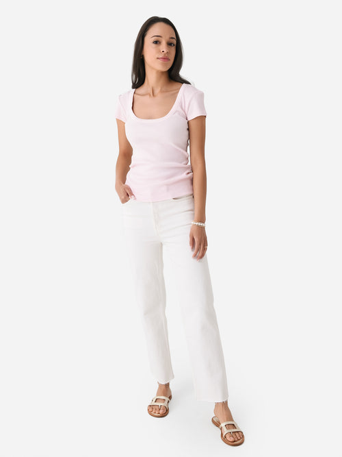 Citizens Of Humanity Women's Lima Scoop Neck Tee
