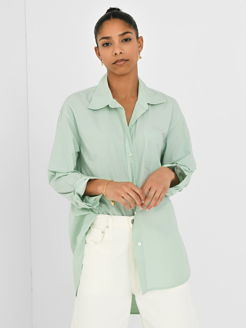 Citizens Of Humanity Women's Cocoon Shirt - Saint Bernard