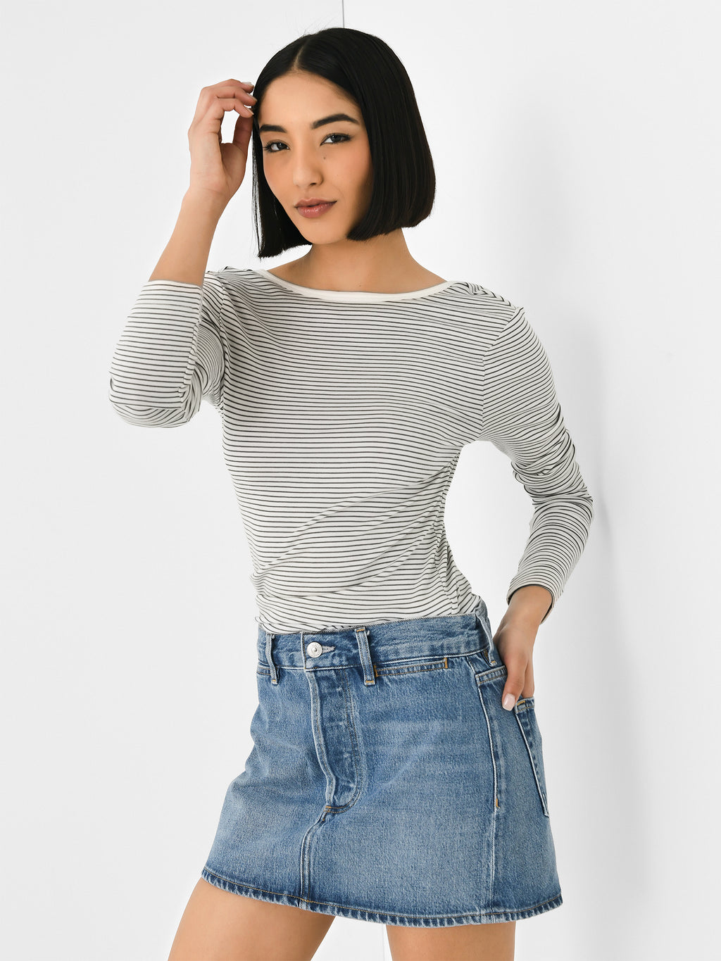 Citizens Of Humanity Women's Carys Deep Scoop Top - Saint Bernard
