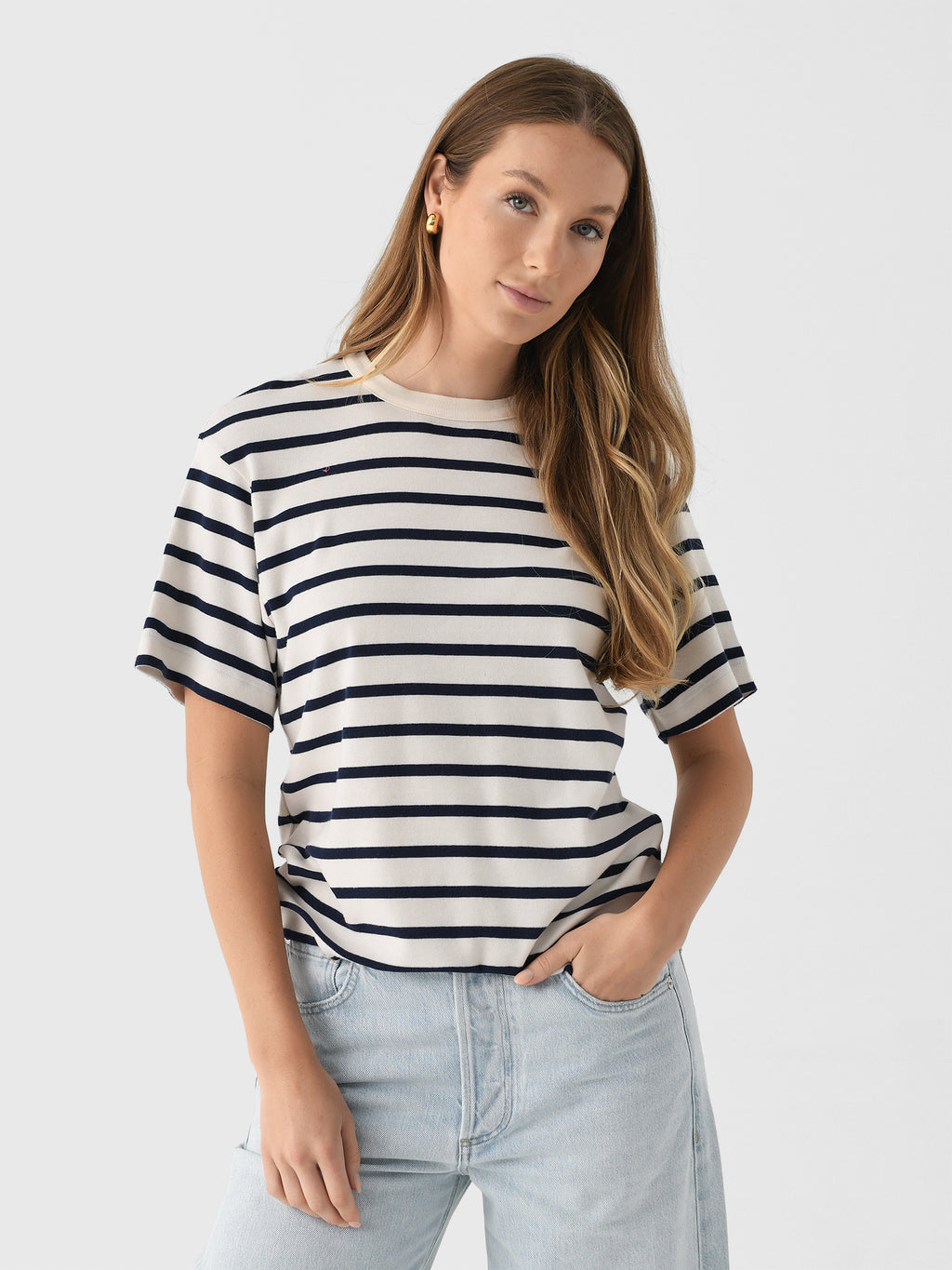 Citizens Of Humanity Women's Goldie Tee - Saint Bernard