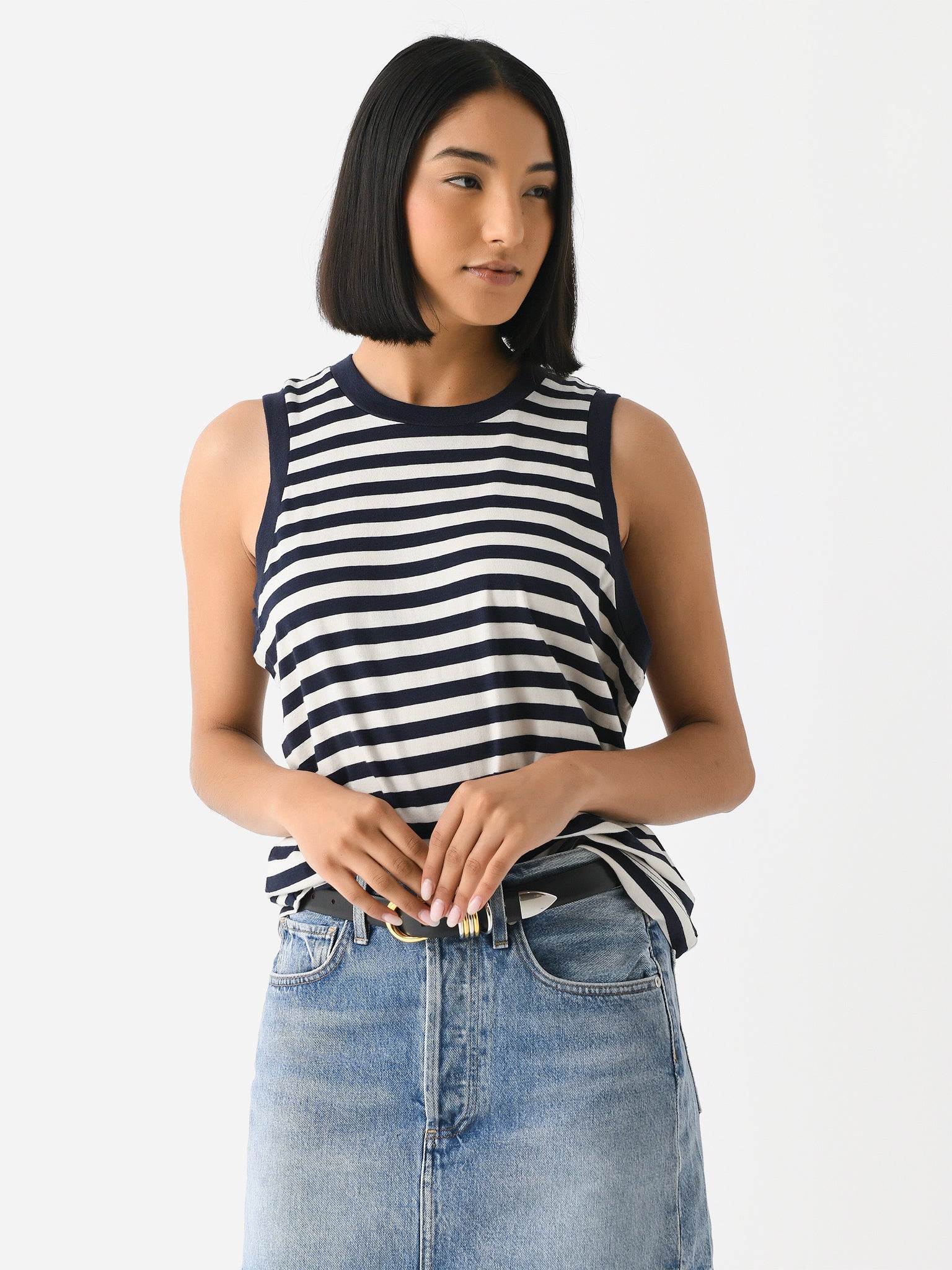 Citizens Of Humanity Women's Jessie Modern Muscle Tee - Saint Bernard