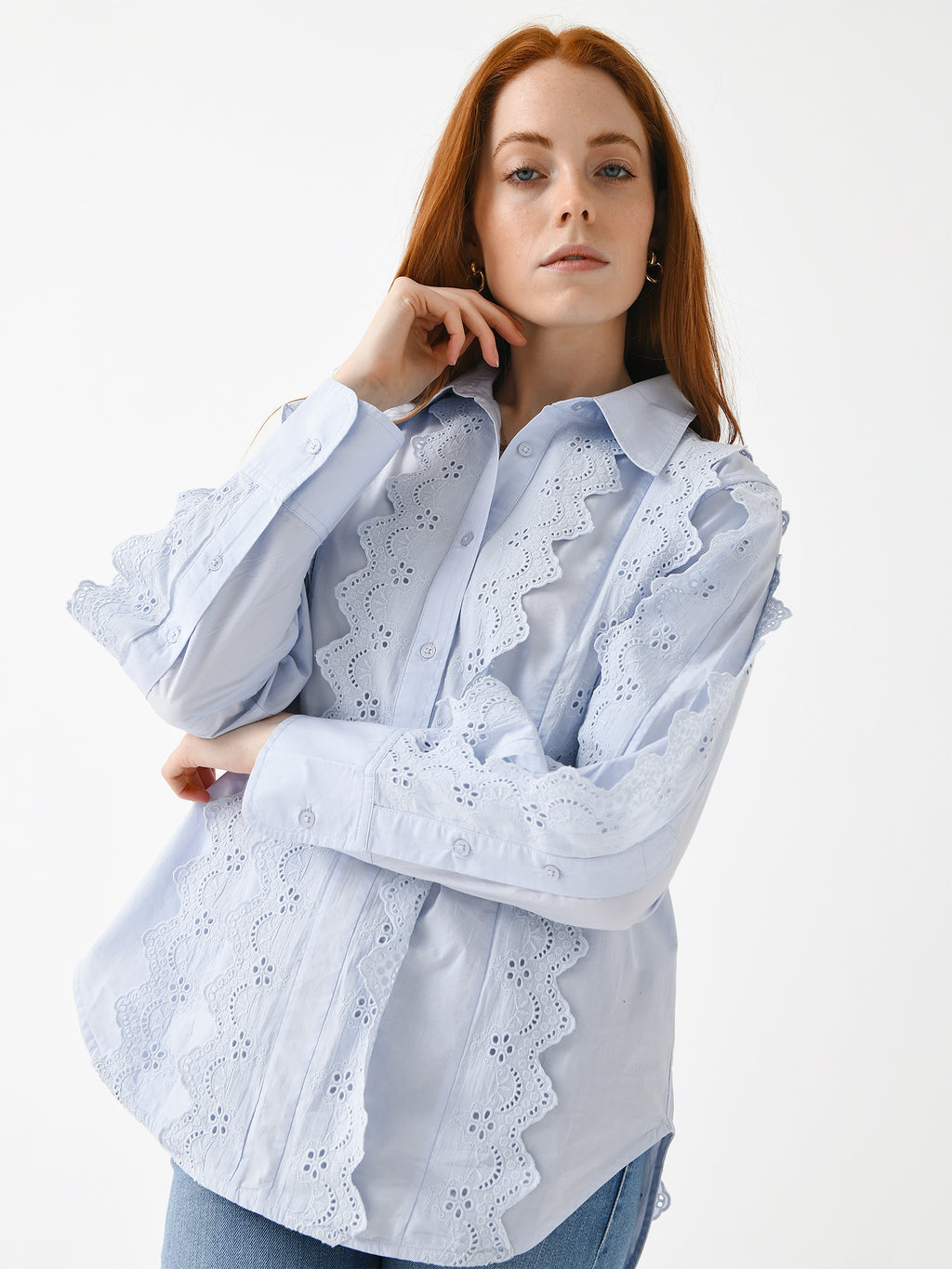 Citizens Of Humanity Women's Shay Popover Top - Saint Bernard