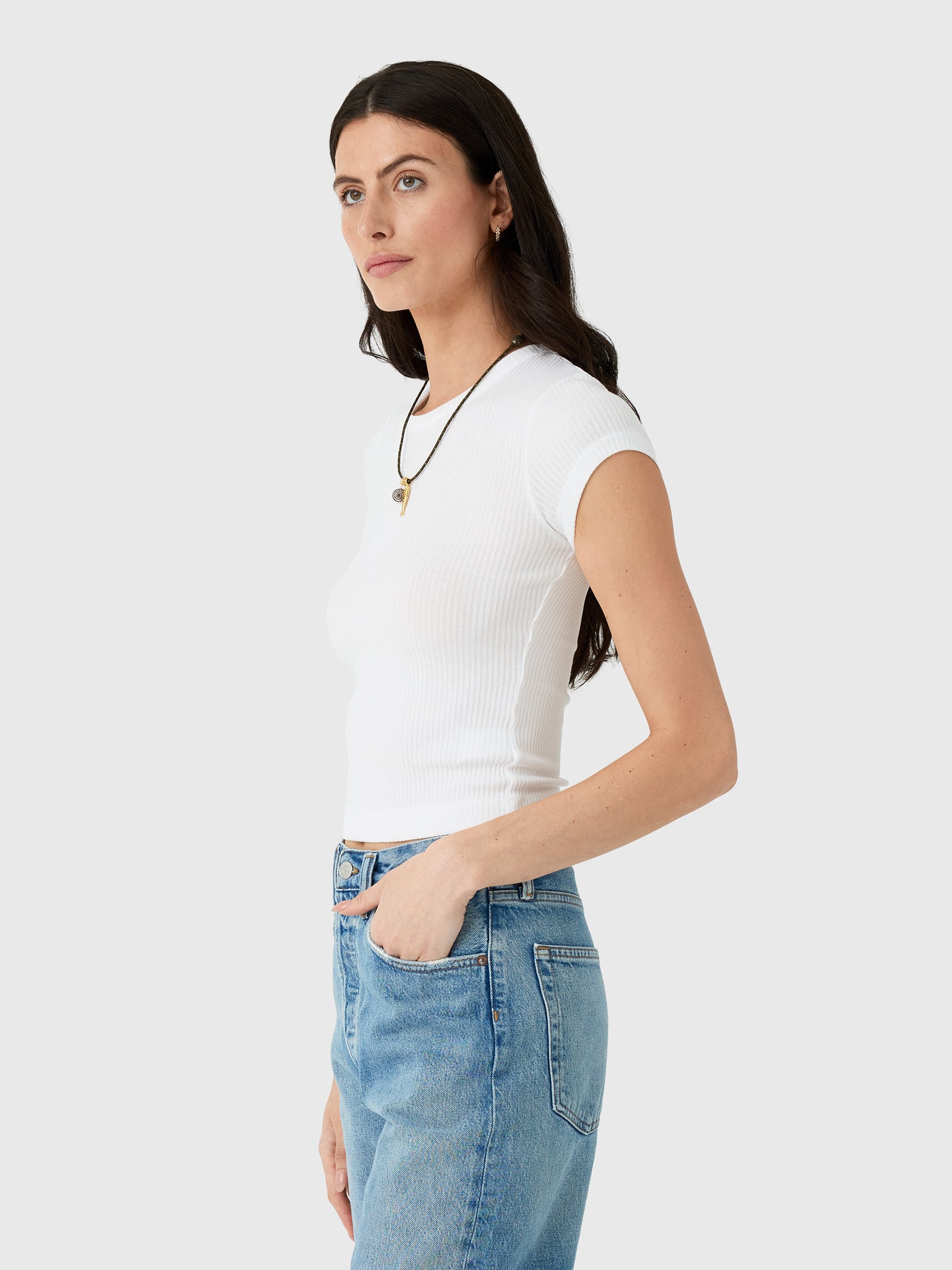 Citizens Of Humanity Women's Nello Tee - Saint Bernard