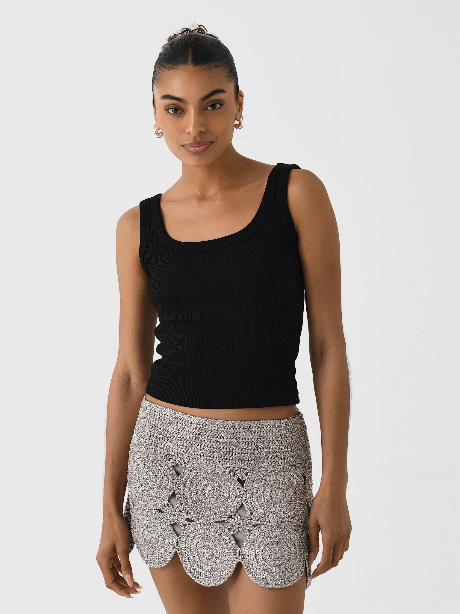 Simon Miller Women's Metallic Beep Beep Mini Skirt – Saint Bernard