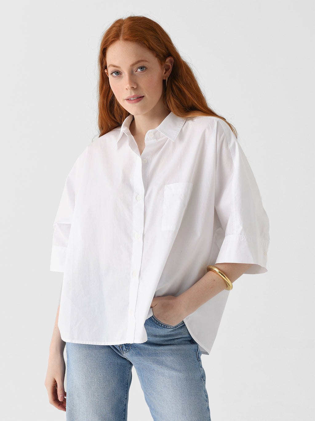 Citizens Of Humanity Women's Claire Origami Shirt - Saint Bernard