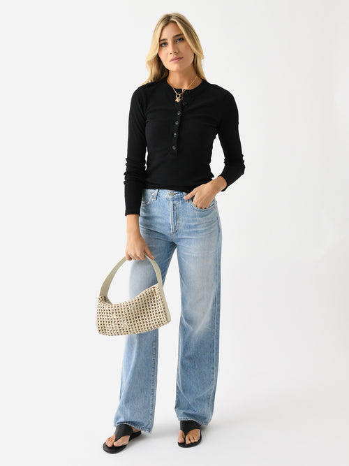 Citizens Of Humanity Women's Varra Henley Top