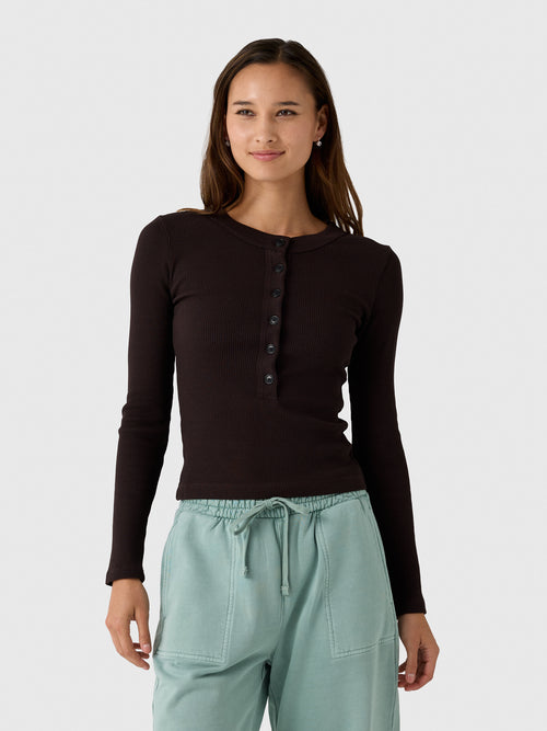 Citizens Of Humanity Women's Varra Henley Top