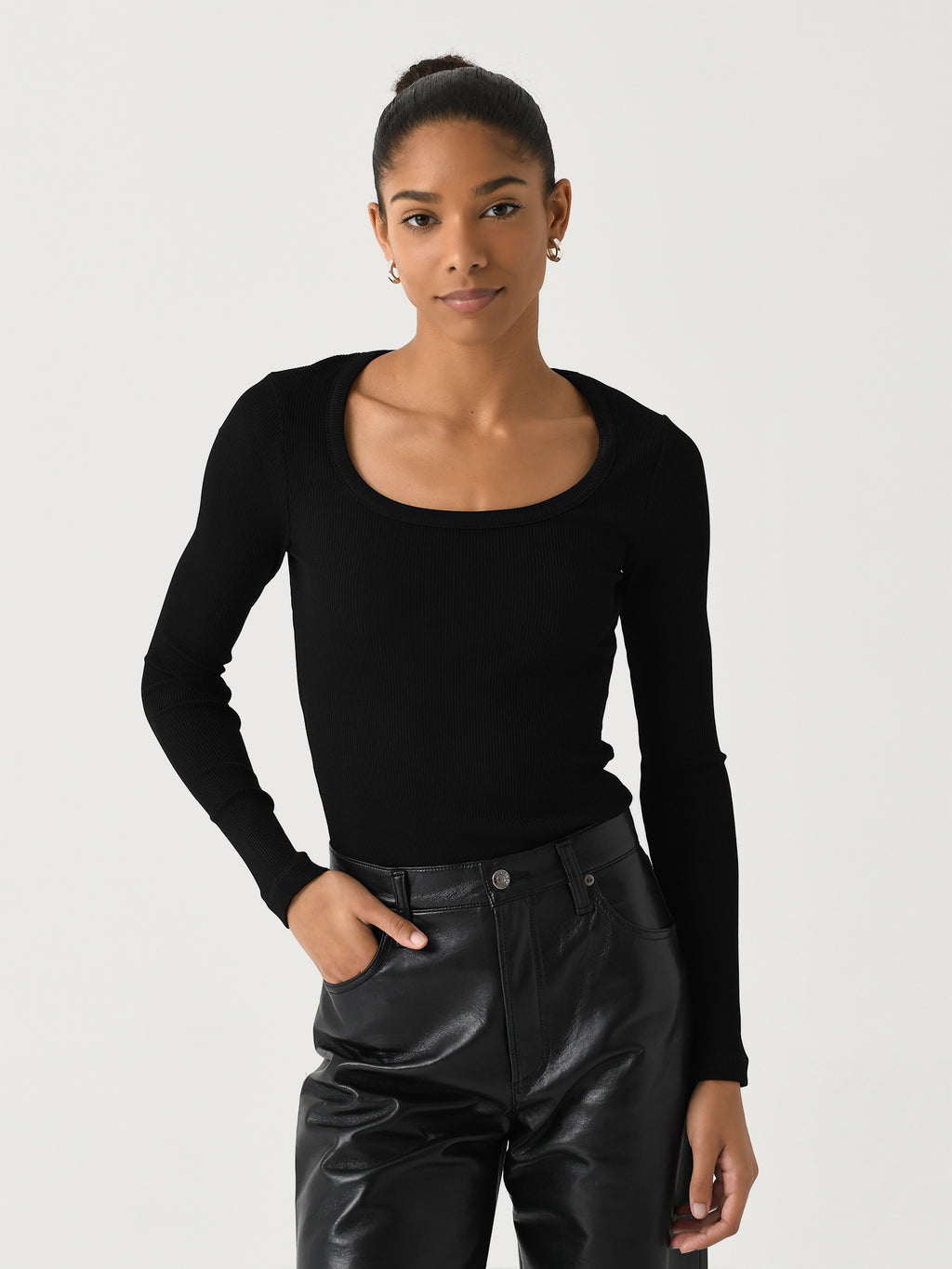 Citizens Of Humanity Women's Rumi Scoop Neck Tee - Saint Bernard
