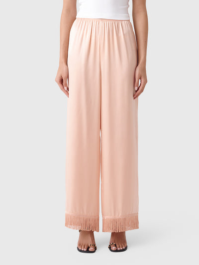 DÔEN Women's Lavon Fringe Pant - Saint Bernard