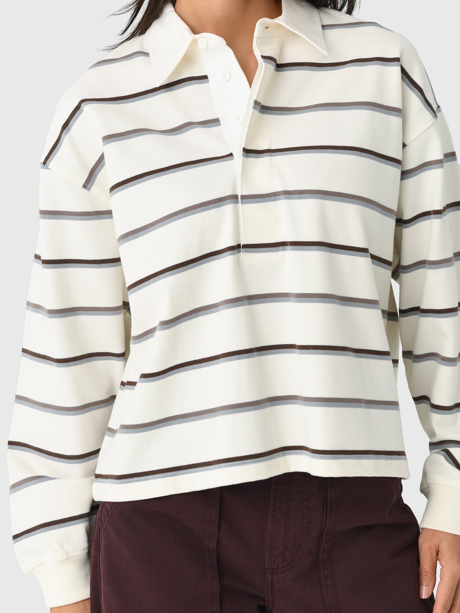 Citizens Of Humanity Women's Aris Rugby Pullover – Saint Bernard