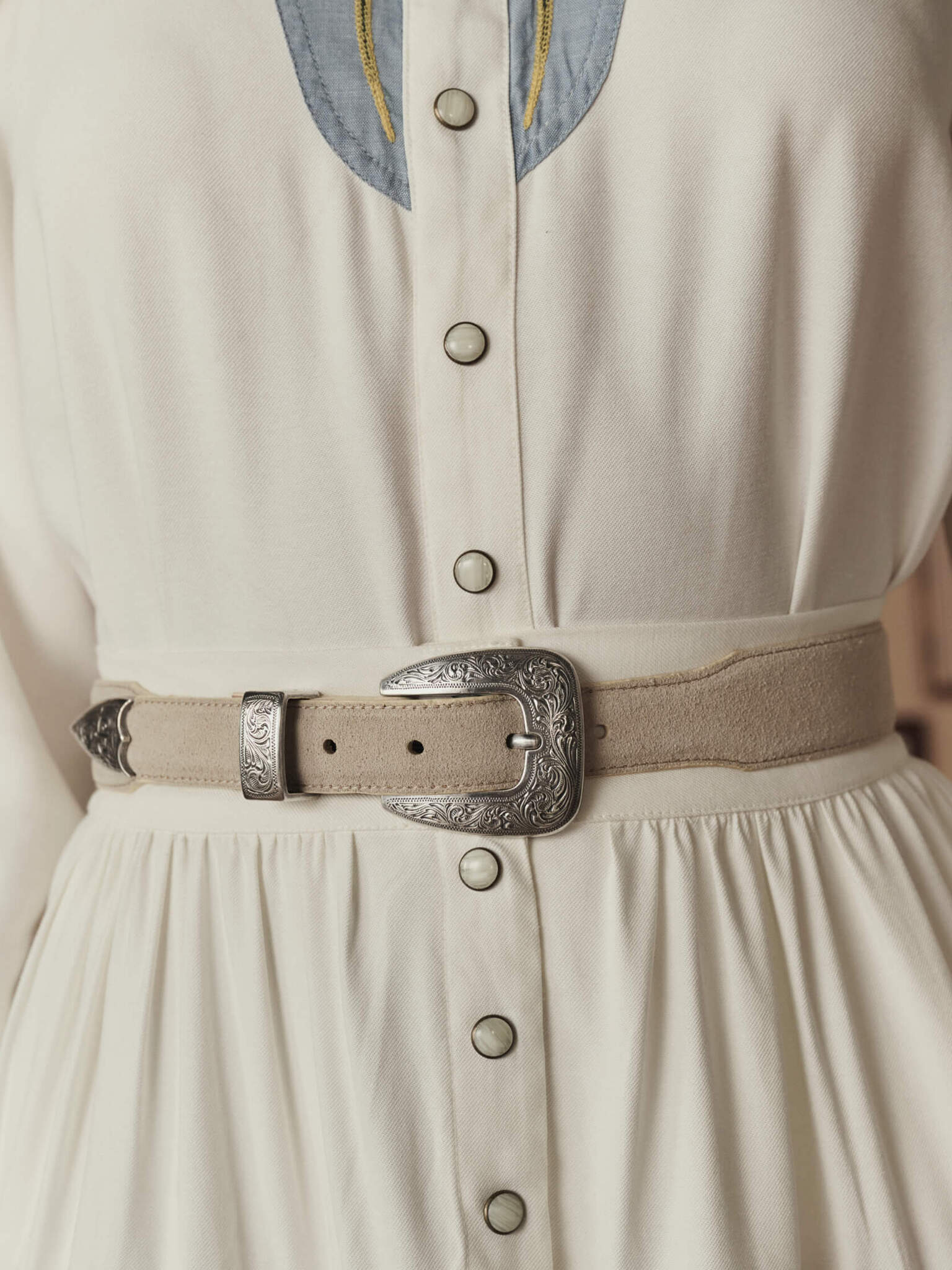The Great X Stetson Women's The Western Narrow Belt - Saint Bernard