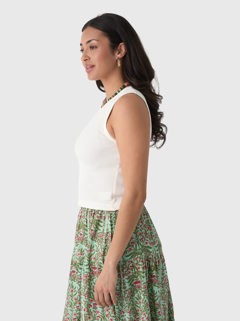 Citizens Of Humanity Women's Inez Waffle Tank - Saint Bernard