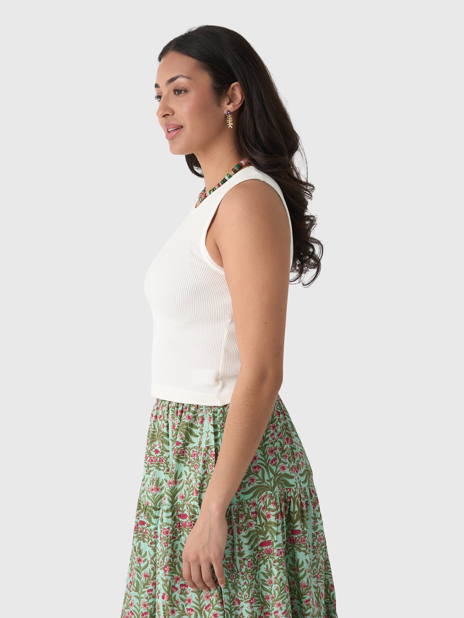 Citizens Of Humanity Women's Inez Waffle Tank - Saint Bernard