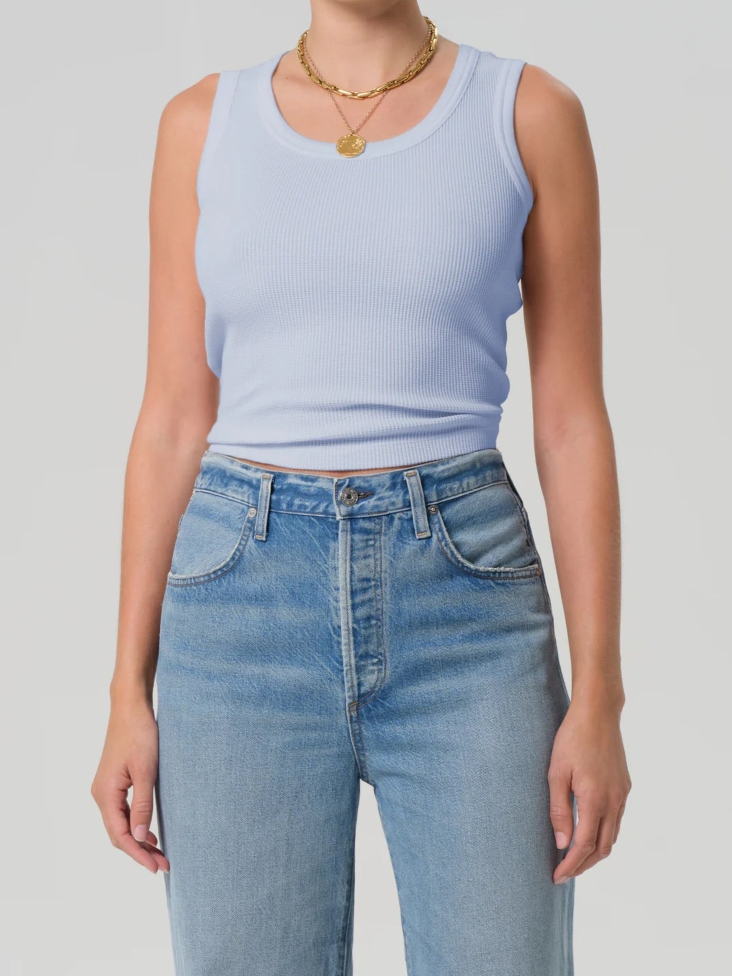 Citizens Of Humanity Women's Inez Waffle Tank