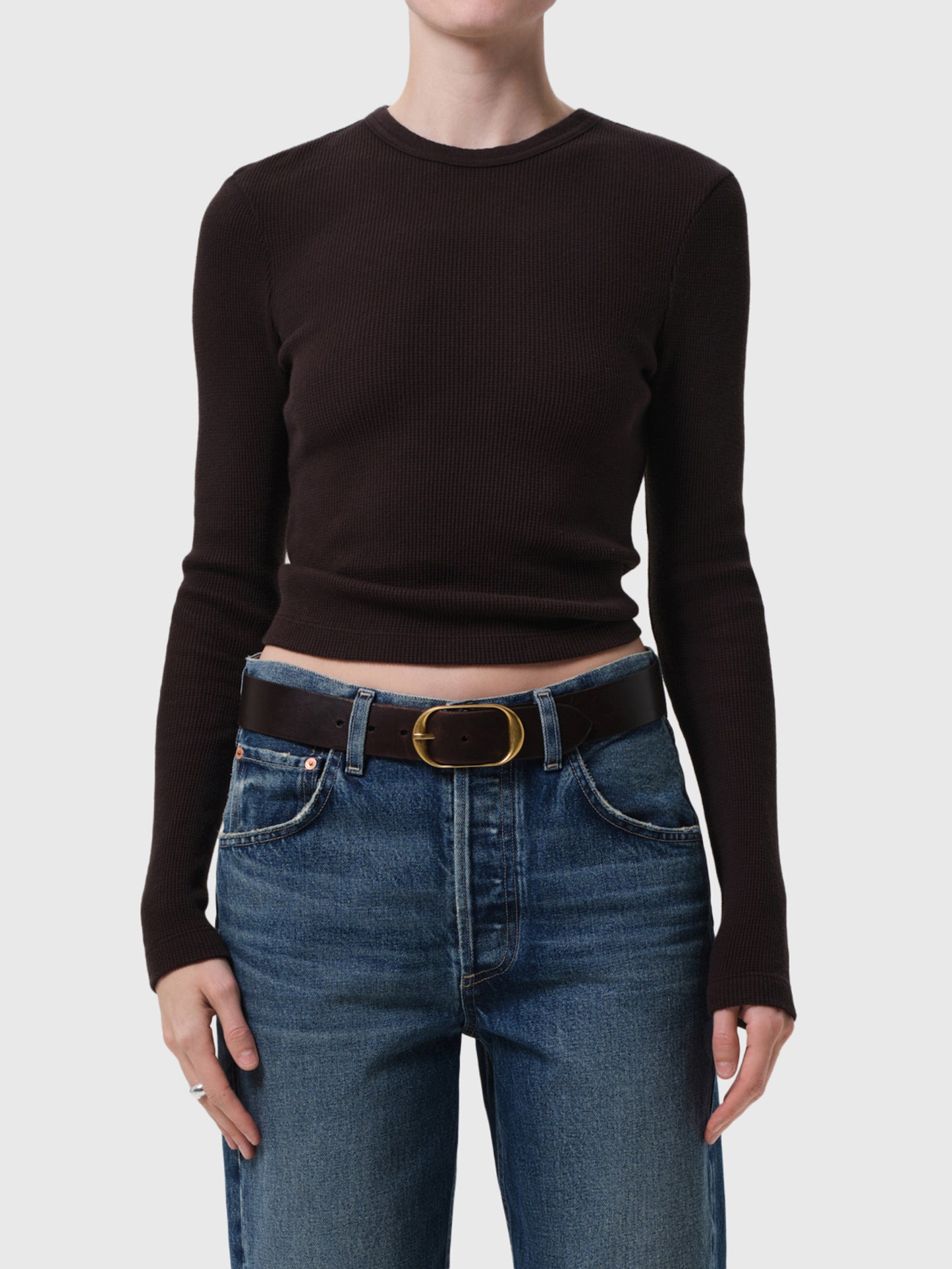 Citizens Of Humanity Women's Pilar Crewneck Shirt - Saint Bernard