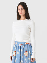 Citizens Of Humanity Women's Pilar Crewneck Shirt - Saint Bernard