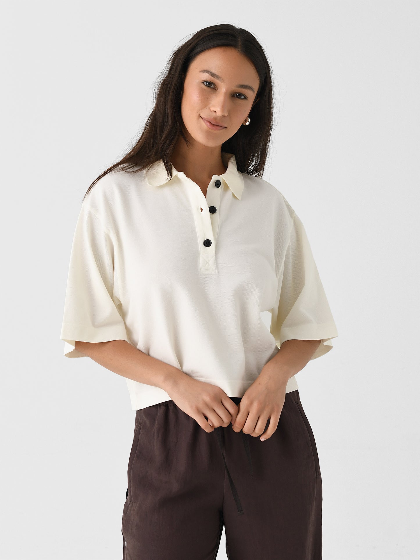 Citizens Of Humanity Women's Lowen Polo Shirt - Saint Bernard