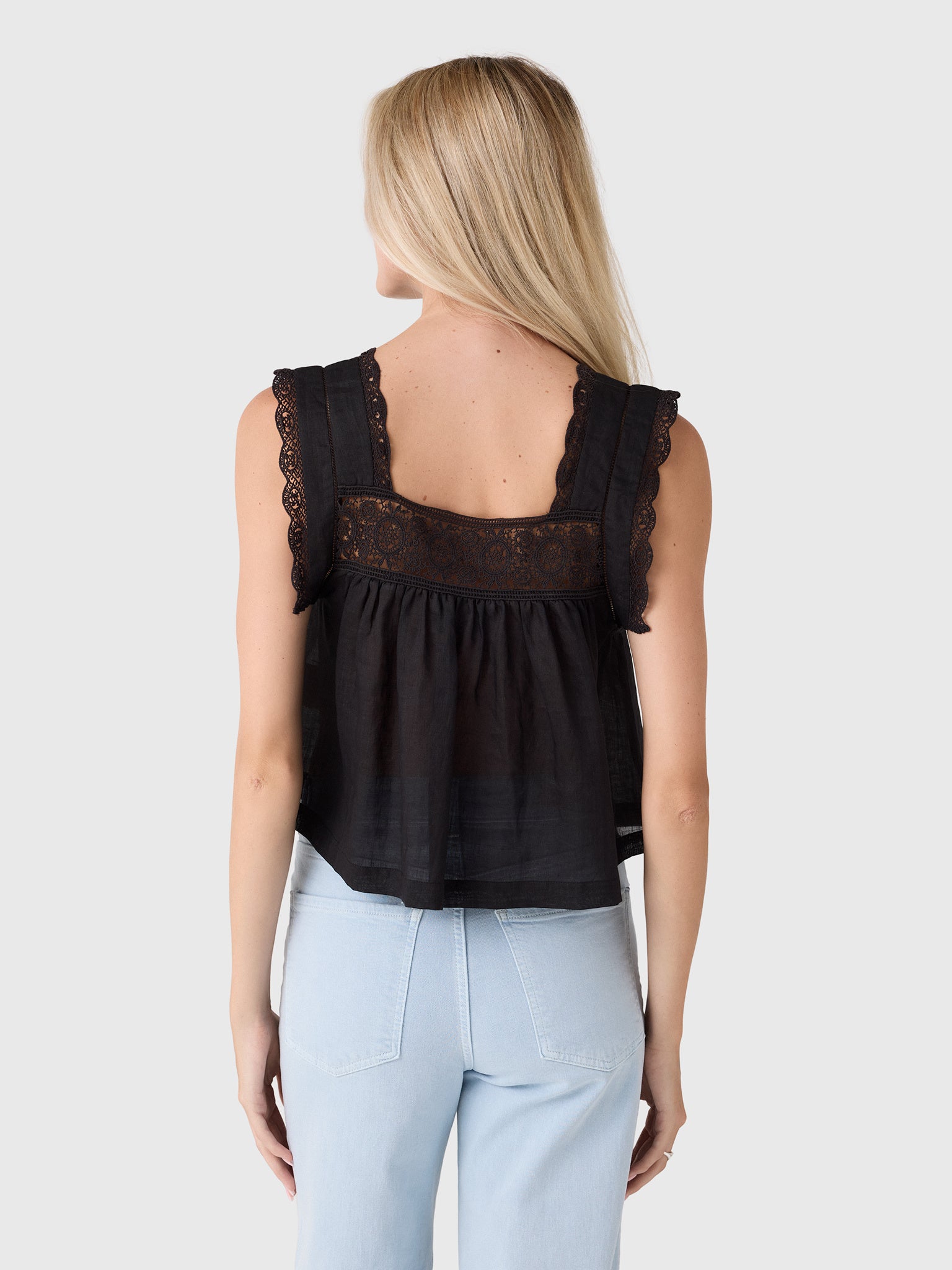 Citizens Of Humanity Women's Mia Embroidered Top - Saint Bernard