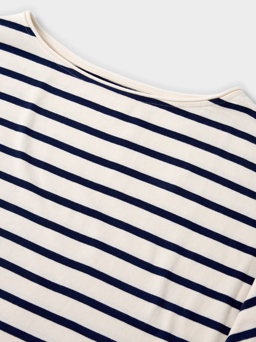 Citizens Of Humanity Women's Boat Neck Long Sleeve Tee