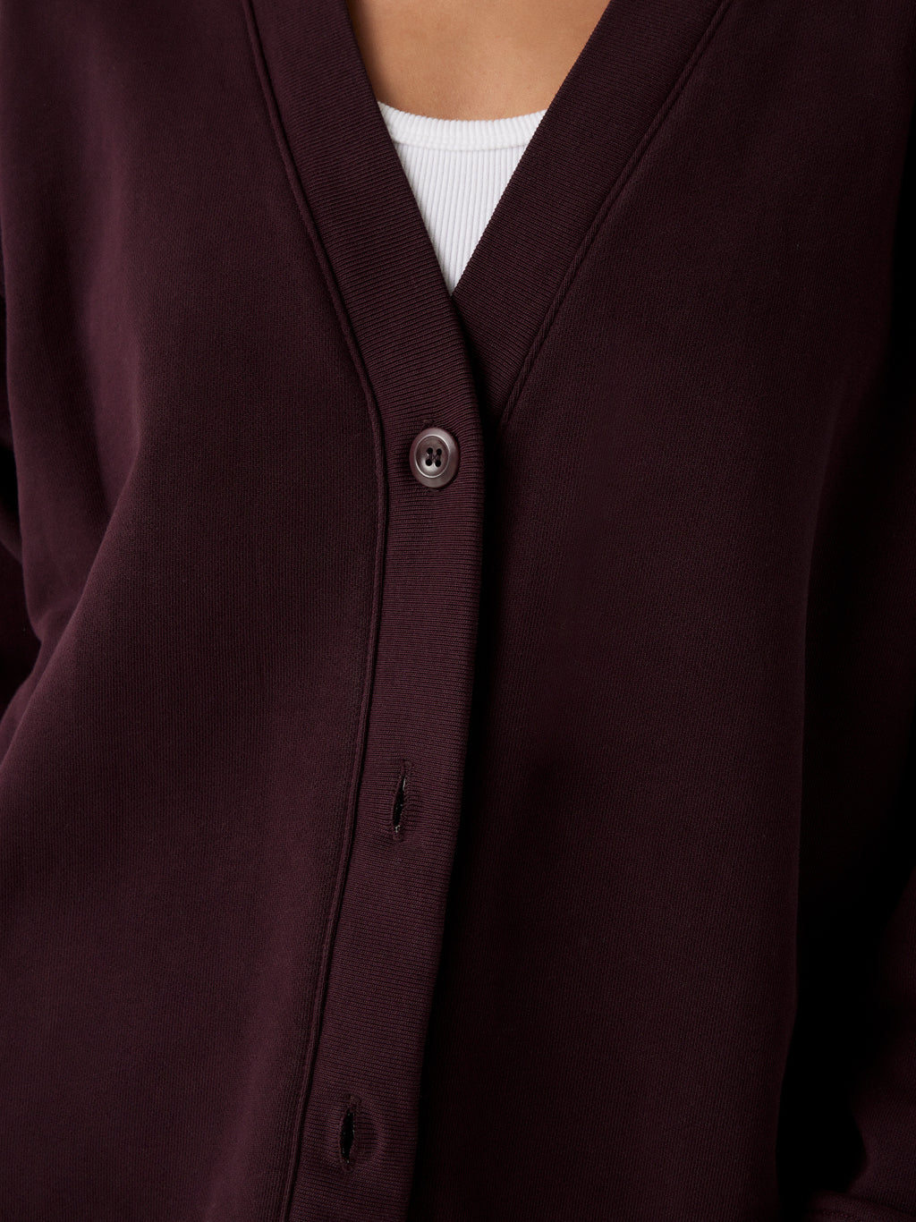 Citizens Of Humanity Women's Fleece Cardigan - Saint Bernard
