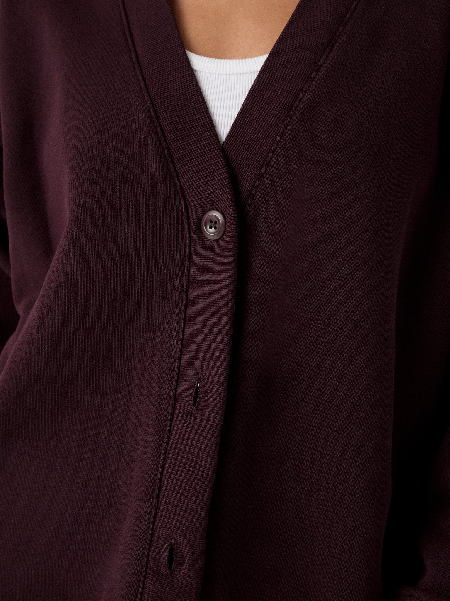 Citizens Of Humanity Women's Fleece Cardigan - Saint Bernard