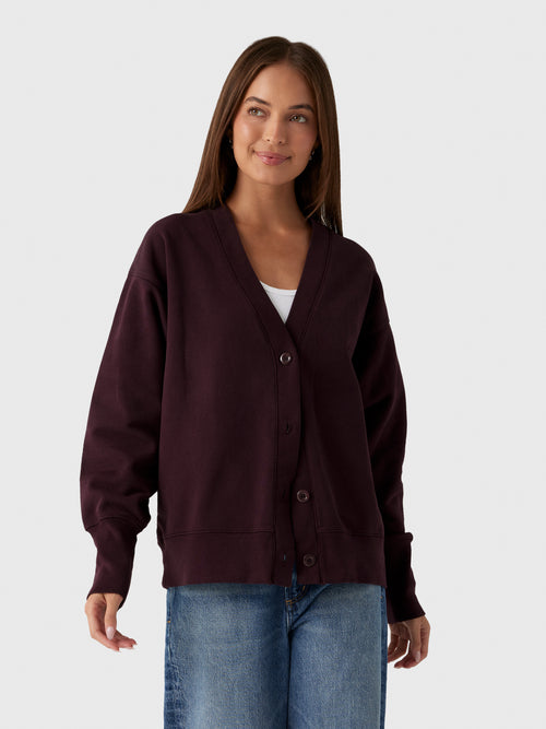 Citizens Of Humanity Women's Fleece Cardigan - Saint Bernard