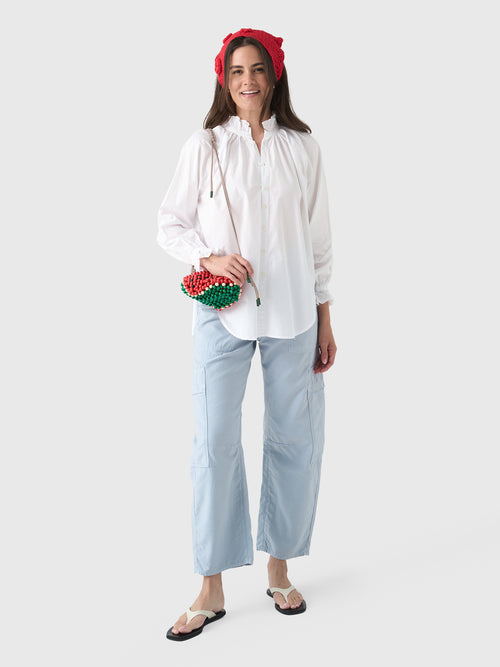 Citizens Of Humanity Women's Loretta Ruffle Top