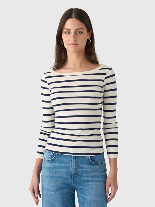 Citizens Of Humanity Women's Boat Neck Slim Tee