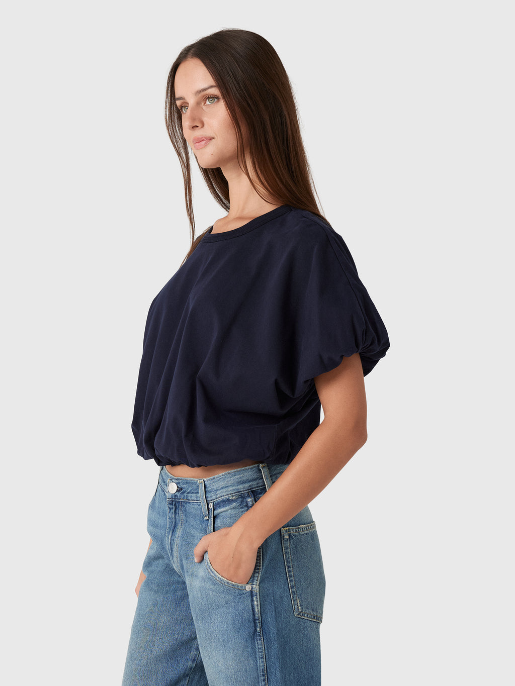 Citizens Of Humanity Women's Gia Bubble Tee - Saint Bernard