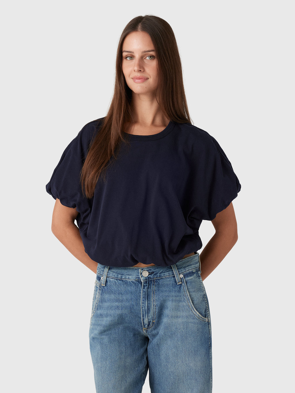 Citizens Of Humanity Women's Gia Bubble Tee - Saint Bernard