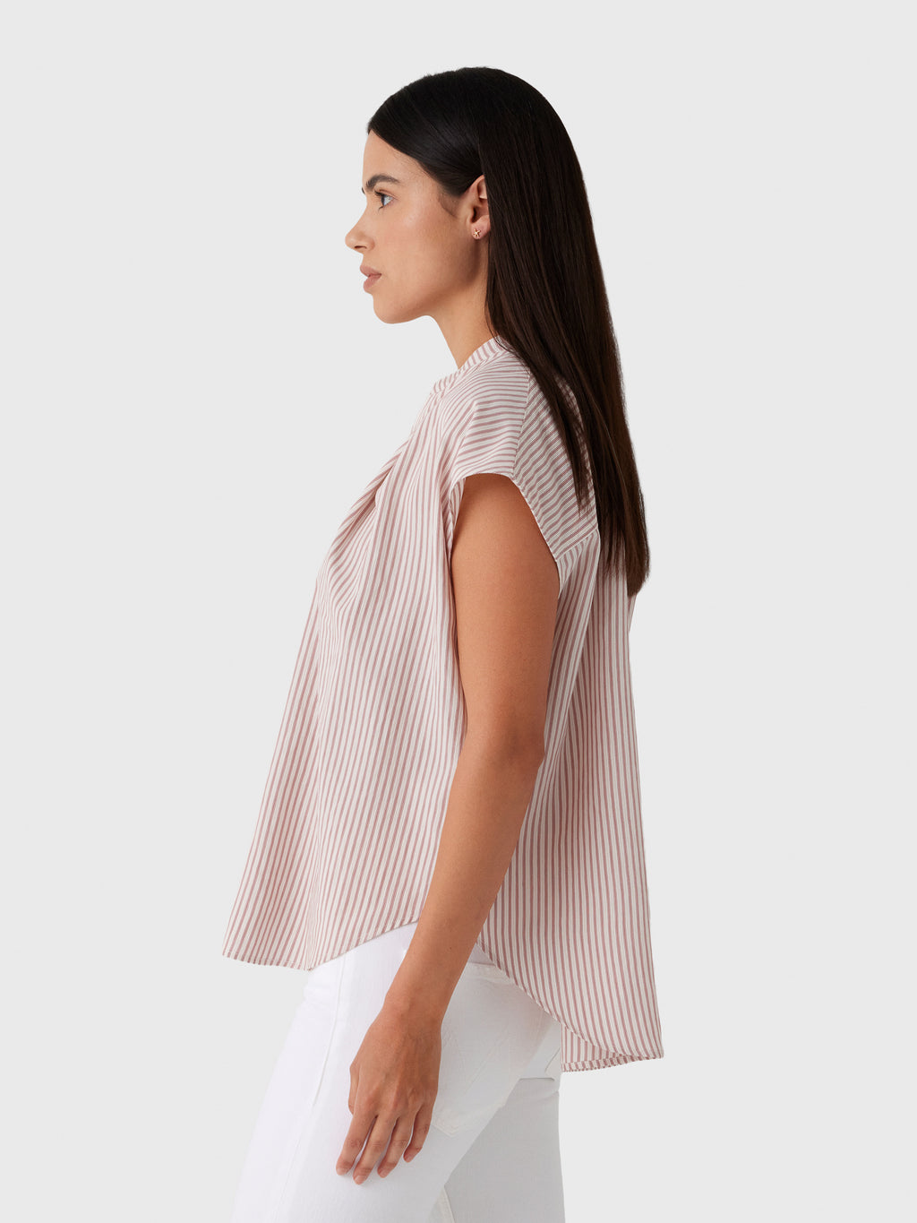 Citizens Of Humanity Women's Penelope Striped Blouse - Saint Bernard