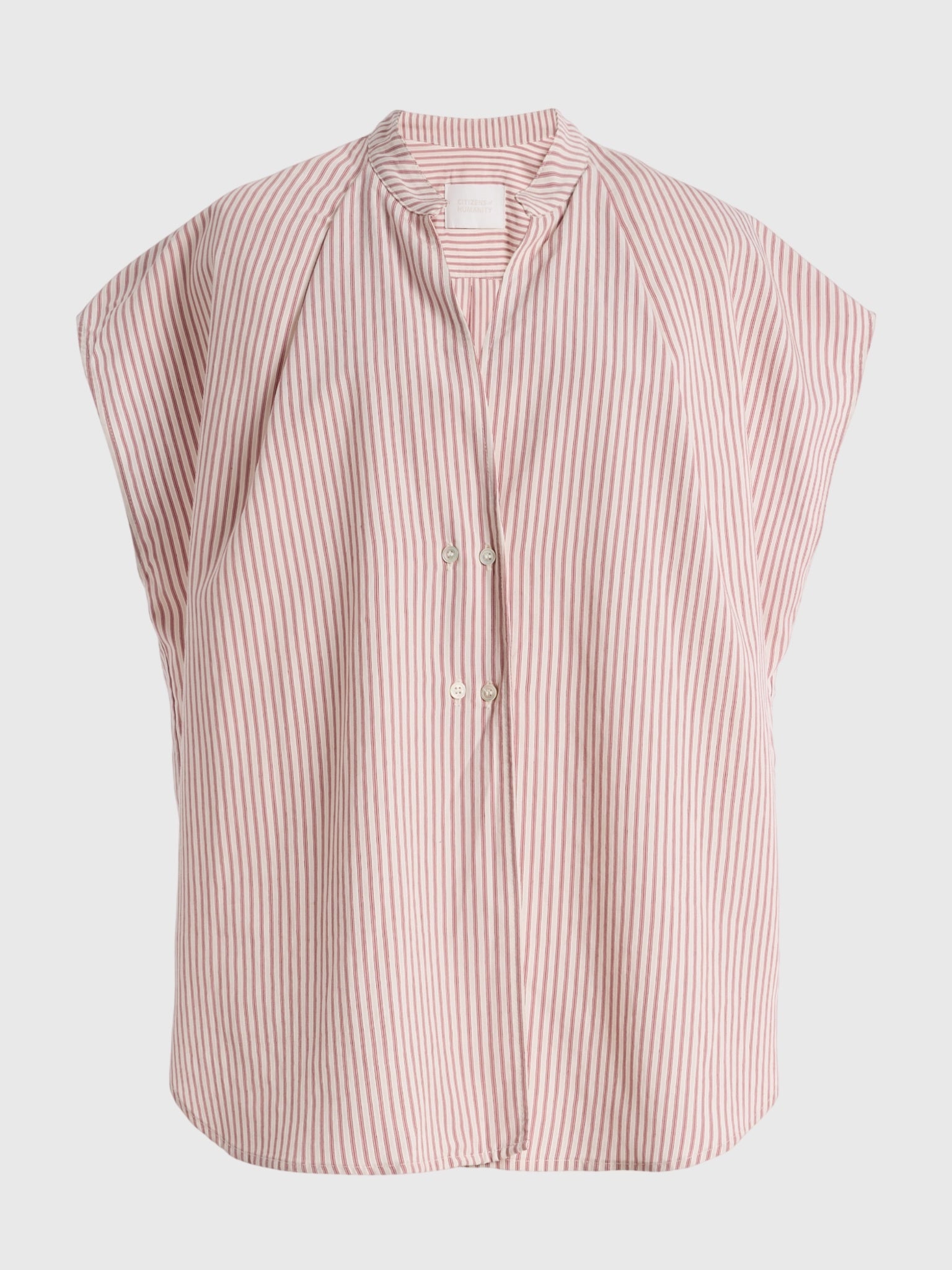 Citizens Of Humanity Women's Penelope Striped Blouse - Saint Bernard