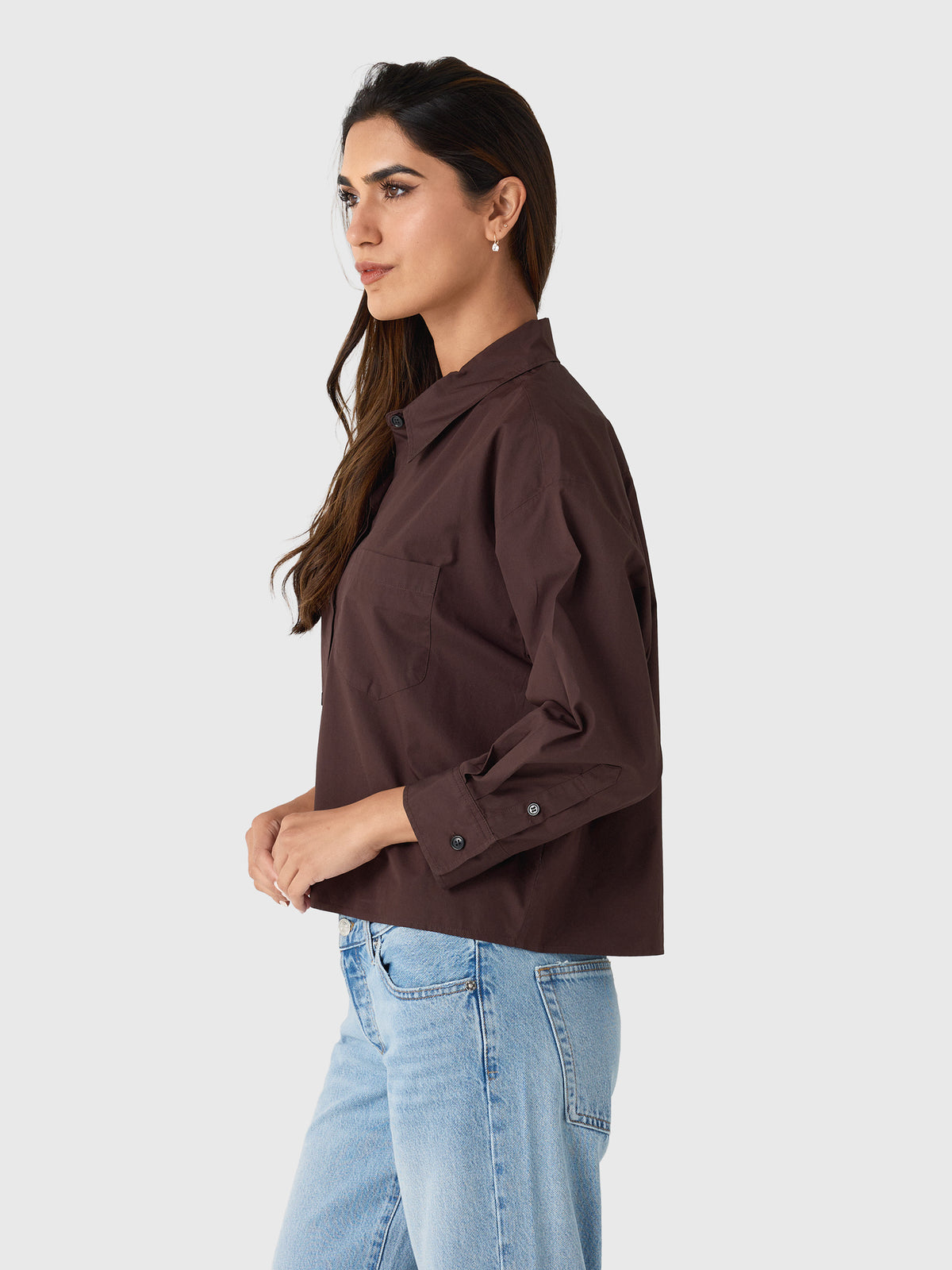 Citizens Of Humanity Women's Petit Ami Shirt - Saint Bernard