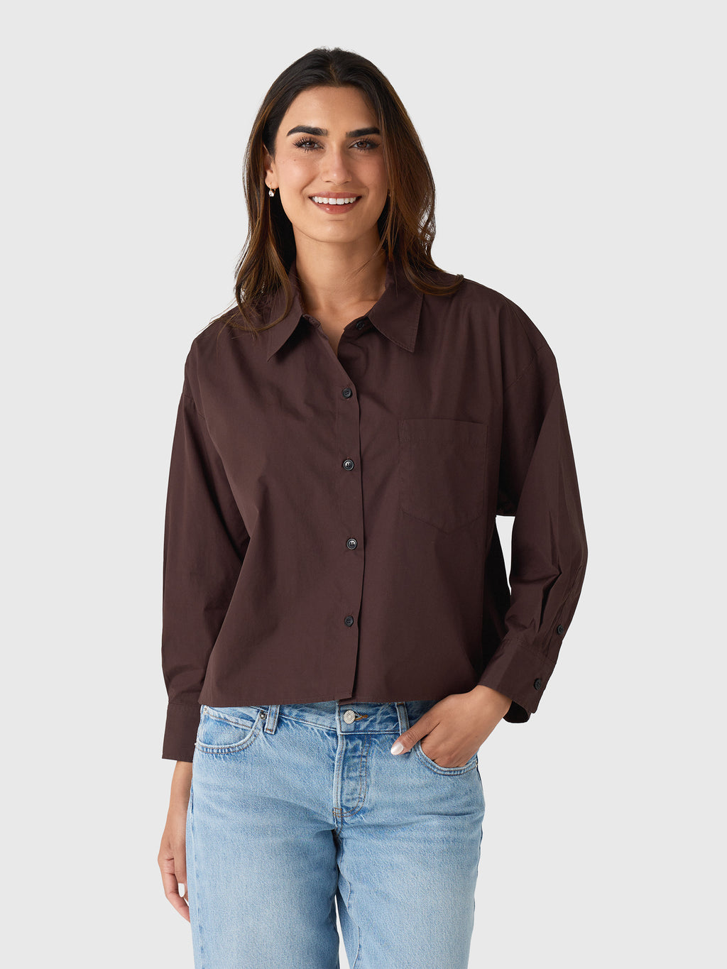 Citizens Of Humanity Women's Petit Ami Shirt - Saint Bernard