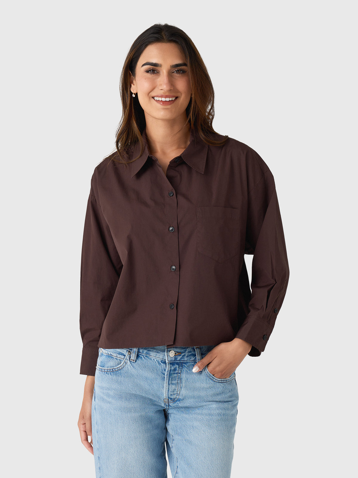 Citizens Of Humanity Women's Petit Ami Shirt - Saint Bernard