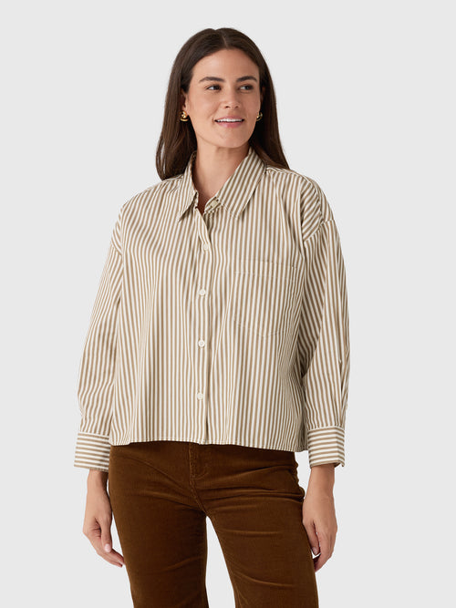 Citizens Of Humanity Women's Petit Ami Shirt - Saint Bernard