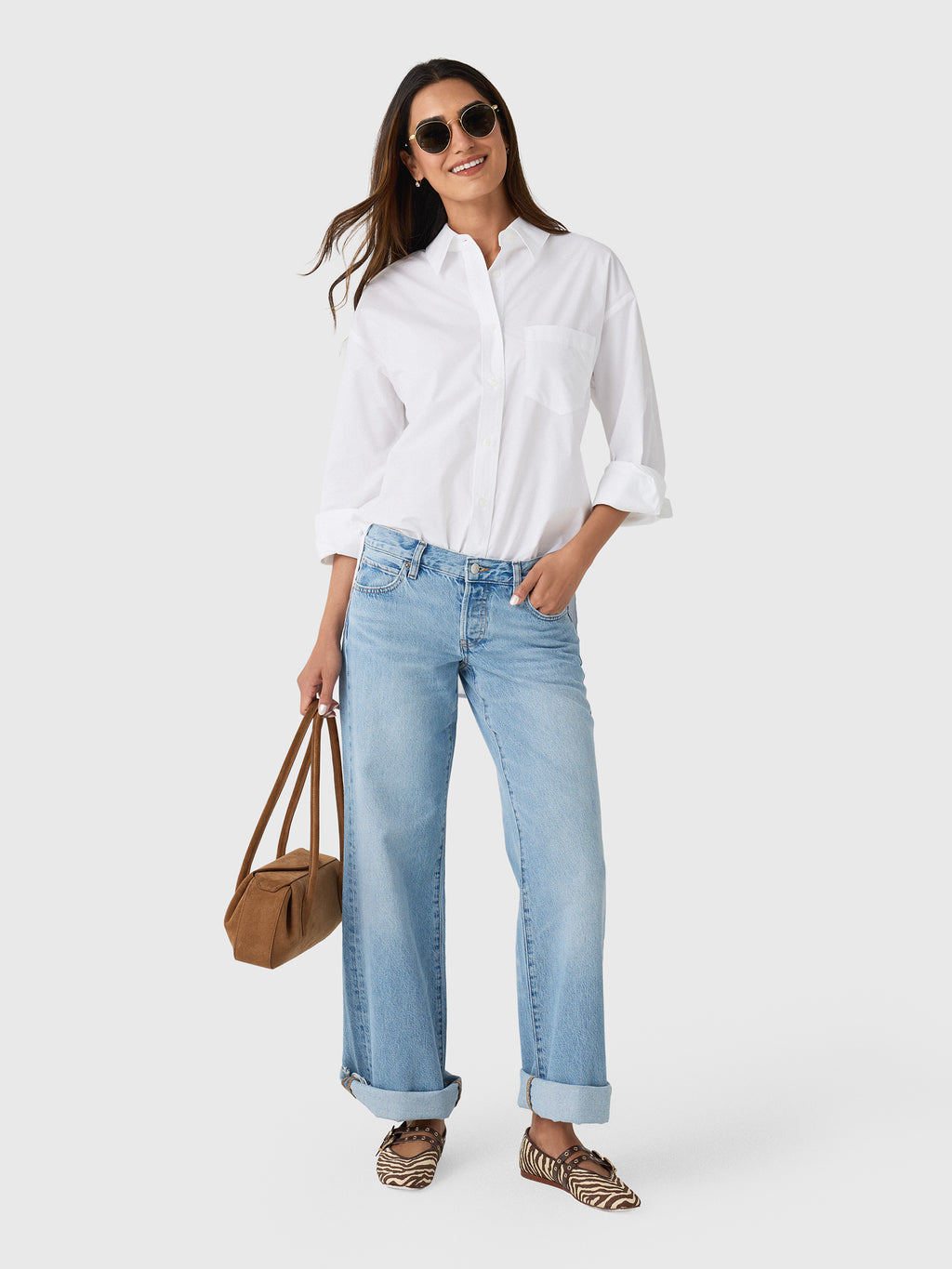 Citizens Of Humanity Women's Thea Boyfriend Shirt - Saint Bernard