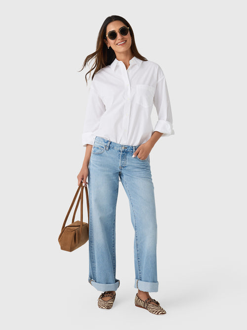 Citizens Of Humanity Women's Thea Boyfriend Shirt