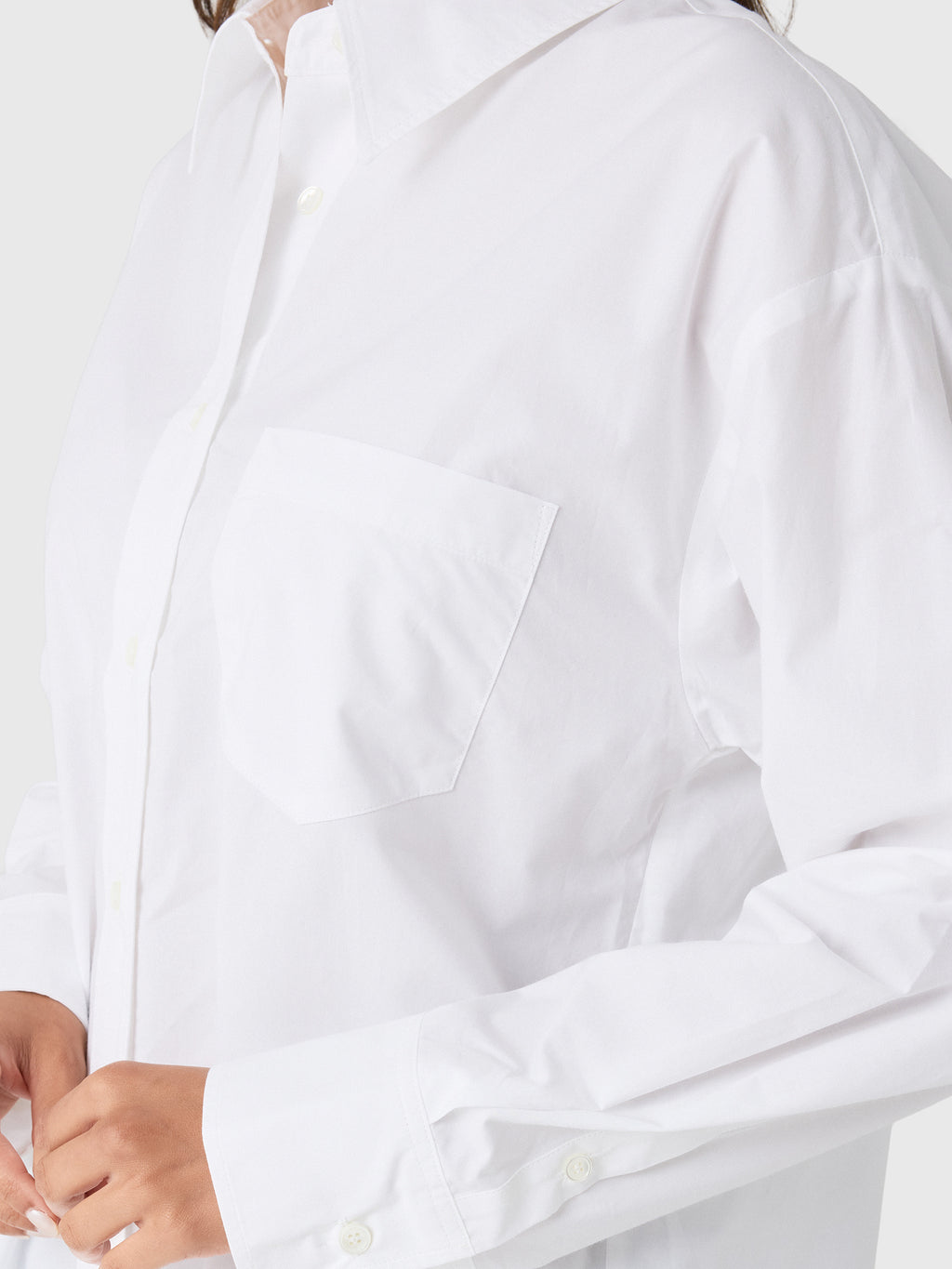 Citizens Of Humanity Women's Thea Boyfriend Shirt - Saint Bernard