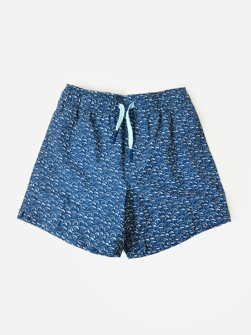 Southern Tide Boys' Araby Cove Printed Swim Trunk