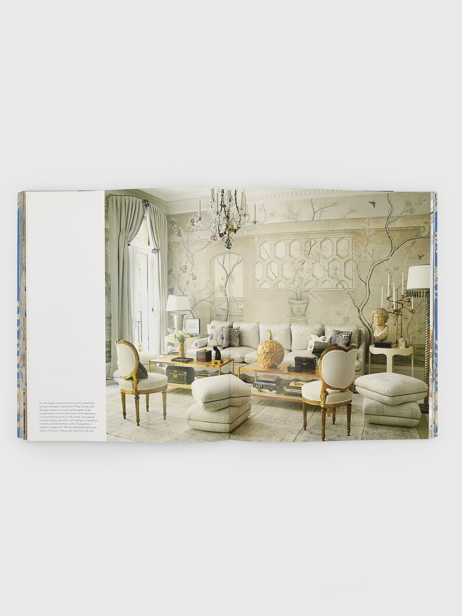 Rizzoli The Art of Gracie: Handpainted Wallpapers, Timeless Rooms - Saint Bernard