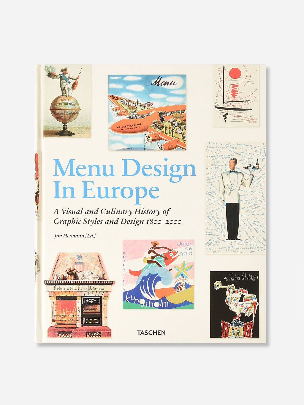 Taschen Menu Design in Europe, 1800-2000 - Saint Bernard