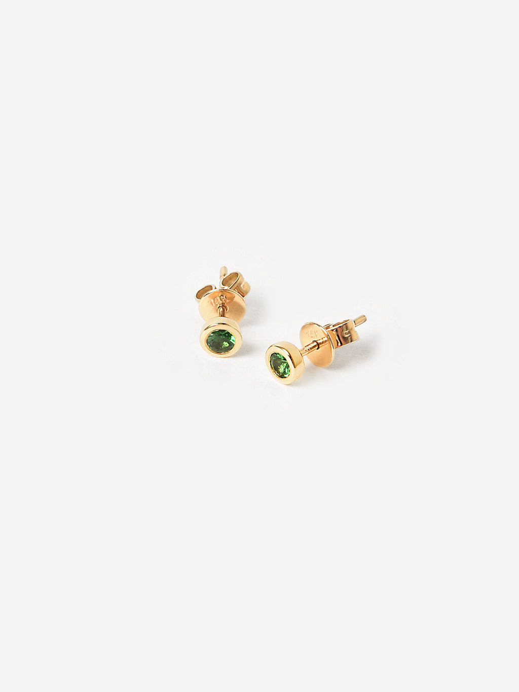 Francie B. Women's Emerald Stud Earrings - Saint Bernard