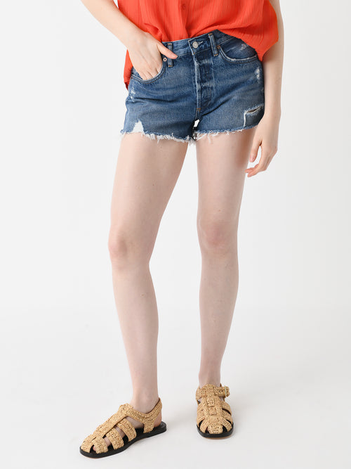 Agolde Women's Parker Vintage Cut Off Short