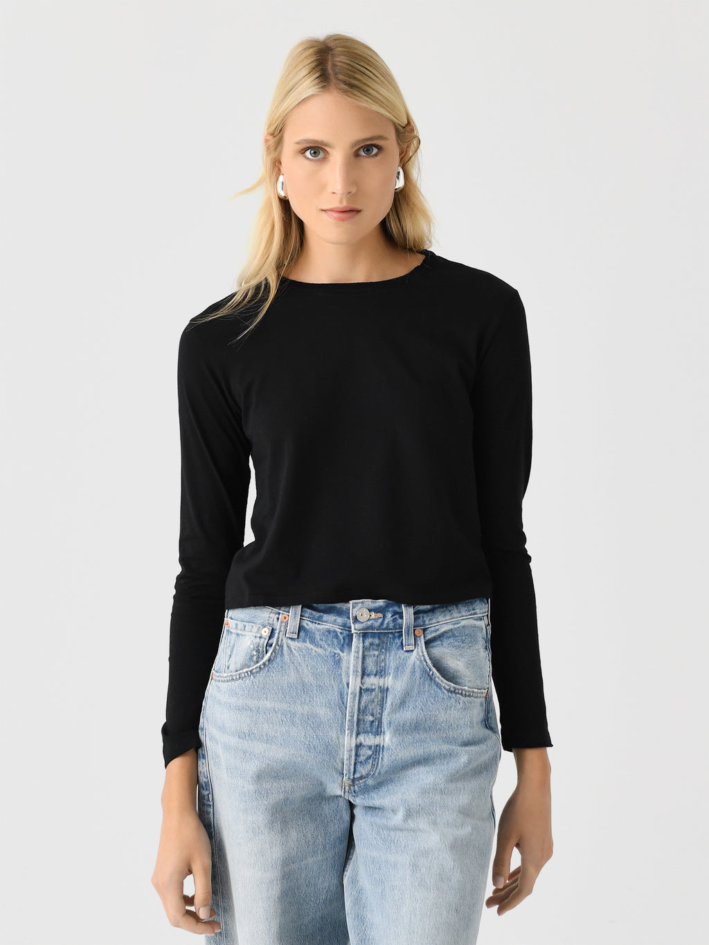 AMO Women's Long Sleeve Babe Tee - Saint Bernard