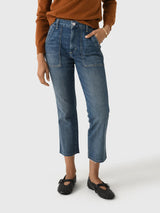AMO Women's Easy Army Trouser - Saint Bernard